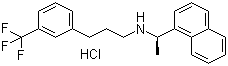 Cinacalcet hydrochloride molecular structure (CAS 364782-34-3)