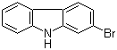 structure of CAS# 3652-90-2, 2-Bromocarbazole
