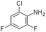 2-Chloro-4,6-difluoroaniline molecular structure (CAS 36556-56-6)
