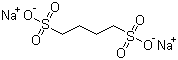 1,4-Butanedisulfonic acid disodium salt molecular structure (CAS 36589-61-4)