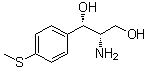 threo-1-[4-(Methylthio)phenyl]-2-aminopropane-1,3-diol molecular structure (CAS 36624-58-5)