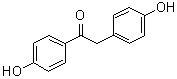 1,2-Bis(4-hydroxyphenyl)ethanone molecular structure (CAS 3669-47-4)