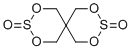 2,4,8,10-四氧杂-3,9-二硫杂螺[5.5]十一烷3,9-二氧化物分子结构 (CAS 3670-93-7)
