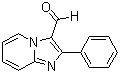 2-Phenylimidazo[1,2-a]pyridine-3-carbaldehyde molecular structure (CAS 3672-39-7)