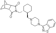 Lurasidone molecular structure (CAS 367514-87-2)