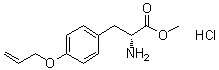 O-2-丙烯基-D-酪氨酸甲酯盐酸盐分子结构 (CAS 367517-26-8)