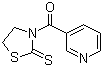 3-Pyridinyl(2-thioxo-3-thiazolidinyl)methanone molecular structure (CAS 367906-48-7)