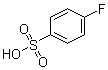 4-氟苯磺酸分子结构 (CAS 368-88-7)