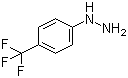 结构式 CAS# 368-90-1, 4-(三氟甲基)苯肼; 对三氟甲基苯肼