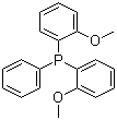 Bis(2-methoxyphenyl)phenylphosphine molecular structure (CAS 36802-41-2)