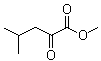 4-Methyl-2-oxopentanoic acid methyl ester molecular structure (CAS 3682-43-7)