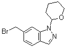 6-(Bromomethyl)-1-(tetrahydro-2H-pyran-2-yl)-1H-indazole molecular structure (CAS 368426-64-6)