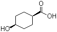structure of CAS# 3685-22-1, cis-4-Hydroxycyclohexanecarboxylic acid;cis-4-Hydroxycyclohexane-1-carboxylic acid