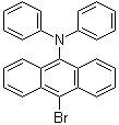 9-Bromo-10-(N,N-diphenylamino)anthracene molecular structure (CAS 368868-94-4)