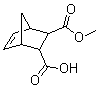 5-Norbornene-2,3-dicarboxylic acid monomethyl ester molecular structure (CAS 36897-94-6)