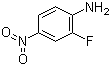 2-Fluoro-4-nitroaniline molecular structure (CAS 369-35-7)