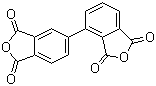 2,3,3',4'-联苯四甲酸二酐分子结构 (CAS 36978-41-3)