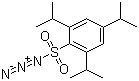 structure of CAS# 36982-84-0, 2,4,6-Triisopropylbenzene-sulfonyl azide