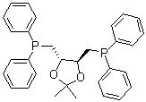 structure of CAS# 37002-48-5, (+)-4,5-Bis(diphenylphosphinomethyl)-2,2-dimethyl-1,3-dioxolane;(+)-DIOP; (4S,5S)-(+)-4,5-Bis(diphenylphosphinomethyl)-2,2-dimethyl-1,3-dioxolane; (4S,5S)-4,5-Bis(diphenylphosphinomethyl)-2,2-dimethyl-1,3-dioxolane; (S)-DIOP; (S,S)-4,5-Bis(diphenylphosphinomethyl)-2,2-dimethyl-1,3-dioxolane; (S,S)-DIOP; DIOP, (+)-; [[(4S,5S)-2,2-Dimethyl-1,3-dioxolane-4,5-diyl]bis(methylene)]bis[diphenylphosphine]