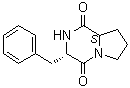 structure of CAS# 3705-26-8, Maculosine 2;Cyclo(L-prolyl-L-phenylalanyl); L-Phenylalanyl-L-proline lactam; L-Prolyl-L-phenylalanine diketopiperazine