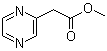 2-Pyrazineacetic acid methyl ester molecular structure (CAS 370562-35-9)