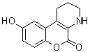 1,2,3,4-Tetrahydro-9-hydroxy-5H-[1]benzopyrano[3,4-b]pyridin-5-one molecular structure (CAS 370586-05-3)