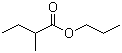 Propyl 2-methylbutyrate molecular structure (CAS 37064-20-3)
