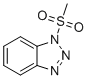 1-(Methylsulfonyl)-1H-benzotriazole molecular structure (CAS 37073-15-7)