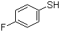 4-Fluorothiophenol molecular structure (CAS 371-42-6)