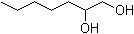 structure of CAS# 3710-31-4, 1,2-Heptanediol;(±)-1,2-Heptanediol