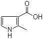 structure of CAS# 37102-48-0, 2-Methylpyrrole-3-carboxylic acid;2-Methyl-1H-pyrrole-3-carboxylic acid