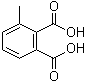 3-甲基邻苯二甲酸分子结构 (CAS 37102-74-2)