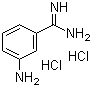 结构式 CAS# 37132-68-6, 3-氨基苯甲脒二盐酸盐