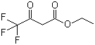 三氟乙酰乙酸乙酯分子结构 (CAS 372-31-6)