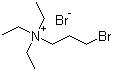 structure of CAS# 3720-84-1, (3-Bromopropyl)triethylammonium bromide