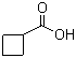 结构式 CAS# 3721-95-7, 环丁基甲酸