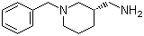 (S)-(1-Benzylpiperidin-3-yl)methanamine molecular structure (CAS 372963-42-3)
