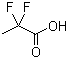 2,2-Difluoropropionic acid molecular structure (CAS 373-96-6)
