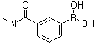 structure of CAS# 373384-14-6, 3-(N,N-Dimethylaminocarbonyl)phenylboronic acid