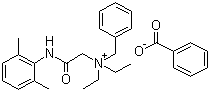 Denatonium benzoate  molecular structure (CAS 3734-33-6)