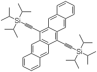 structure of CAS# 373596-08-8, 6,13-Bis(triisopropylsilylethynyl)pentacene