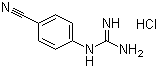 N-(4-Cyanophenyl)guanidine hydrochloride molecular structure (CAS 373690-68-7)