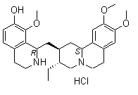吐根酚碱盐酸盐分子结构 (CAS 3738-70-3)