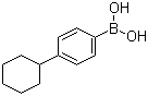 4-Cyclohexylbenzeneboronic acid molecular structure (CAS 374538-04-2)