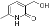结构式 CAS# 374706-74-8, 3-羟甲基-6-甲基-2(1H)-吡啶酮