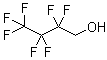 2,2,3,3,4,4,4-七氟-1-丁醇分子结构 (CAS 375-01-9)