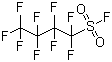 全氟丁基磺酰氟分子结构 (CAS 375-72-4)