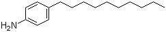 4-癸基苯胺分子结构 (CAS 37529-30-9)