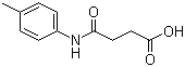 4-[(4-Methylphenyl)amino]-4-oxobutanoic acid molecular structure (CAS 37600-44-5)