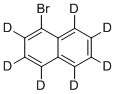 结构式 CAS# 37621-57-1, 七氘代-1-溴萘